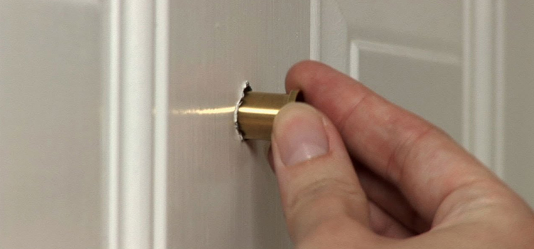 peephole door repair in Parkway